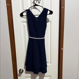 navy dress